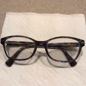 Coach HC6065 Confetti Purple Prescription Eyeglasses